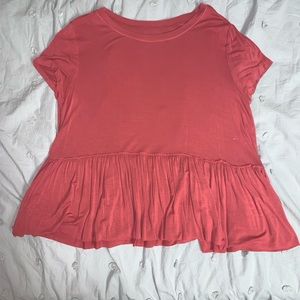 peplum tee